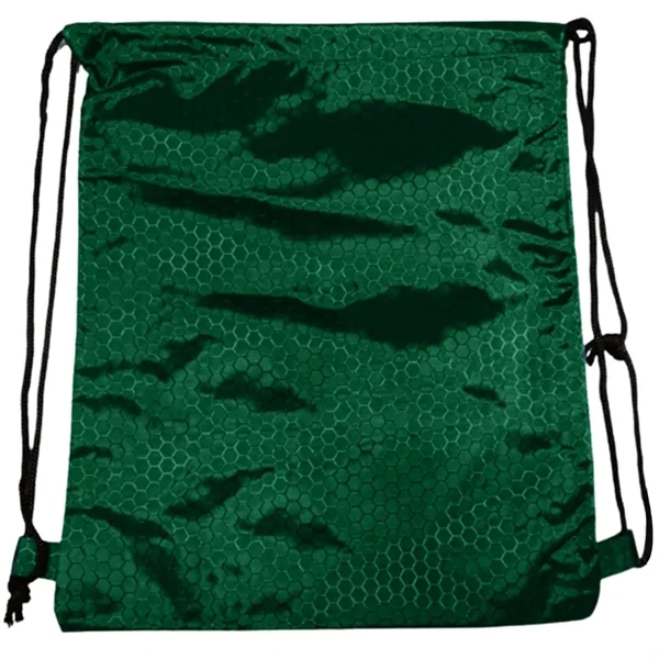 Hexagonal Shape Fabric Drawstring (13.5" x 16.5")