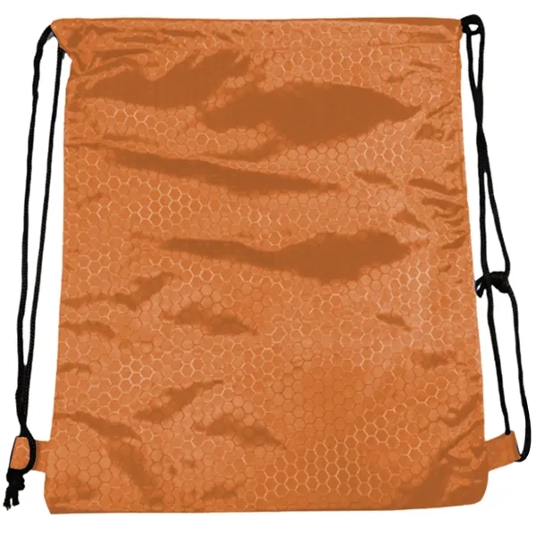 Hexagonal Shape Fabric Drawstring (13.5" x 16.5")