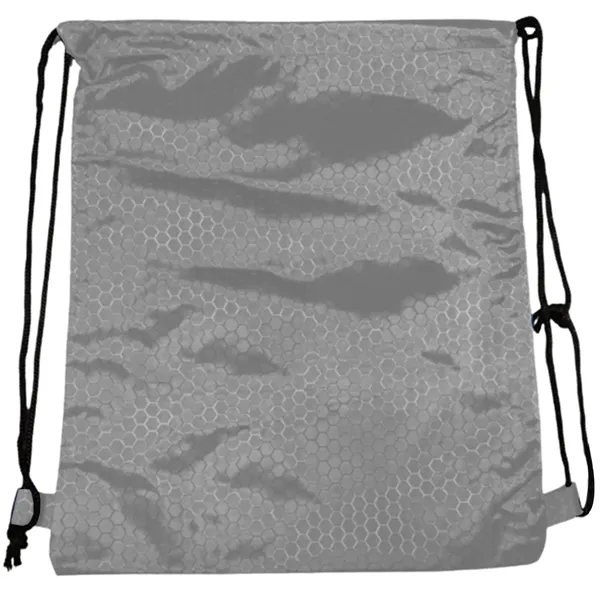 Hexagonal Shape Fabric Drawstring (13.5" x 16.5")