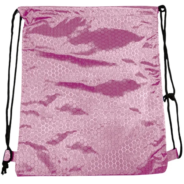 Hexagonal Shape Fabric Drawstring (13.5" x 16.5")