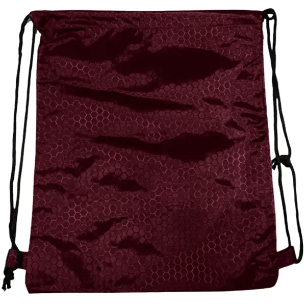 Hexagonal Shape Fabric Drawstring (13.5" x 16.5")