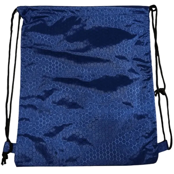 Hexagonal Shape Fabric Drawstring (13.5" x 16.5")