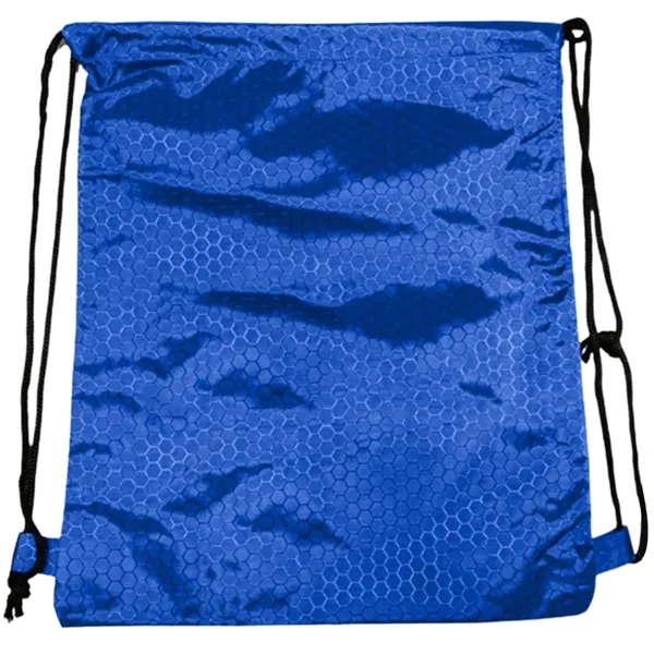 Hexagonal Shape Fabric Drawstring (13.5" x 16.5")