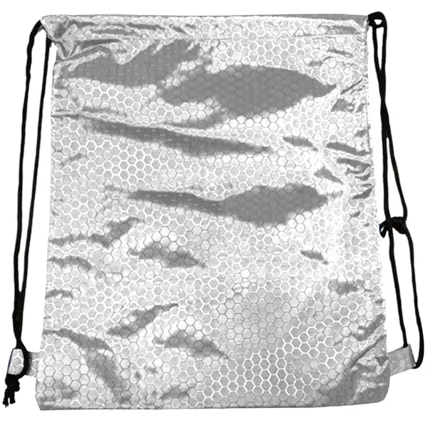 Hexagonal Shape Fabric Drawstring (13.5" x 16.5")