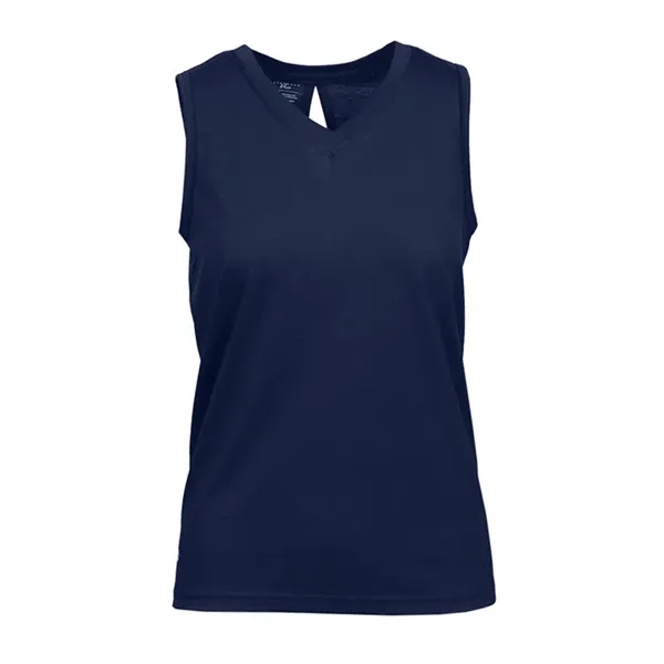 Verve Ladies Paisley Slit Back Tank - Verve Ladies Paisley Slit Back Tank - Image 2 of 12