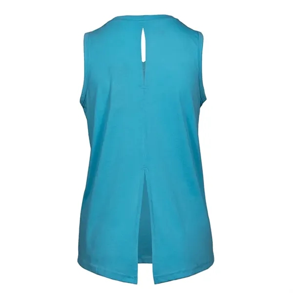 Verve Ladies Paisley Slit Back Tank - Verve Ladies Paisley Slit Back Tank - Image 6 of 12