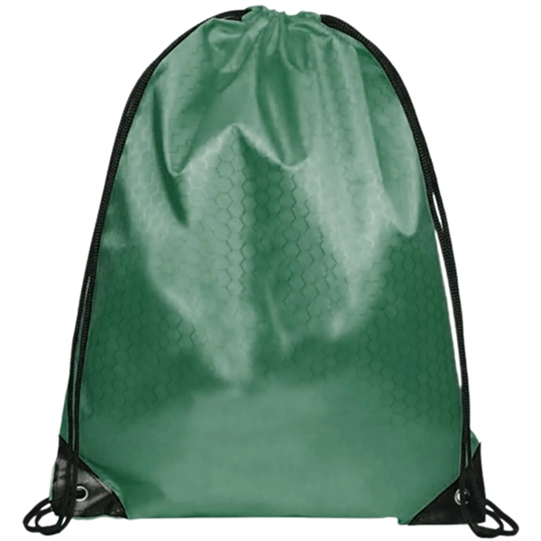 Football Shaped Fabric Drawstring (13.5 " x 16.5") - Football Shaped Fabric Drawstring (13.5 " x 16.5") - Image 4 of 17