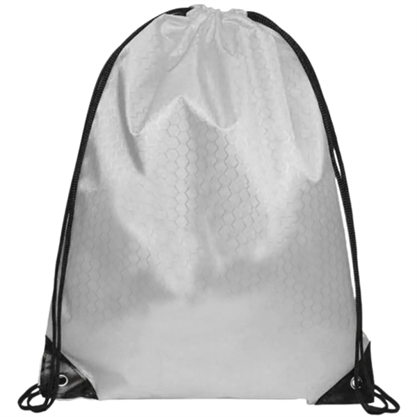 Football Shaped Fabric Drawstring (13.5 " x 16.5") - Football Shaped Fabric Drawstring (13.5 " x 16.5") - Image 7 of 17