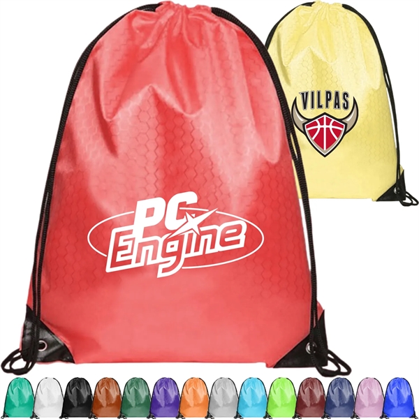 Football Shaped Fabric Drawstring (13.5 " x 16.5") - Football Shaped Fabric Drawstring (13.5 " x 16.5") - Image 0 of 17