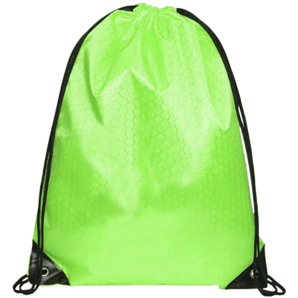 Football Shaped Fabric Drawstring (13.5 " x 16.5") - Football Shaped Fabric Drawstring (13.5 " x 16.5") - Image 9 of 17