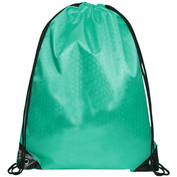 Football Shaped Fabric Drawstring (13.5 " x 16.5") - Football Shaped Fabric Drawstring (13.5 " x 16.5") - Image 15 of 17