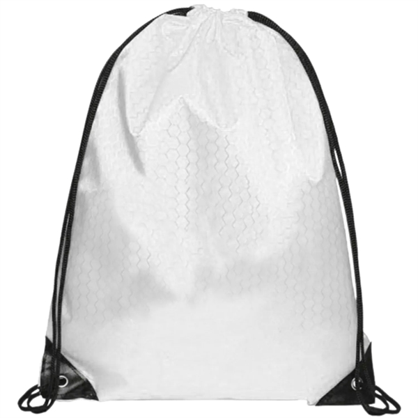 Football Shaped Fabric Drawstring (13.5 " x 16.5") - Football Shaped Fabric Drawstring (13.5 " x 16.5") - Image 16 of 17