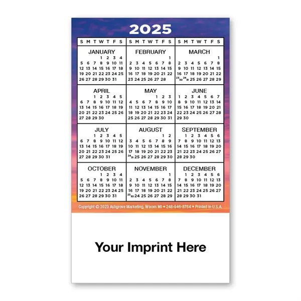 2025 Magnet Calendar - 2025 Magnet Calendar - Image 0 of 0