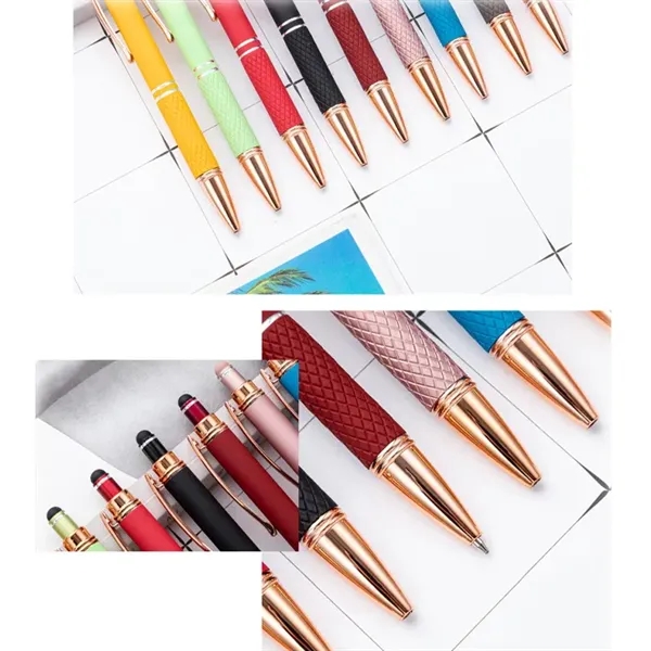 Rose Gold Classic Pen With Stylus - Rose Gold Classic Pen With Stylus - Image 2 of 4
