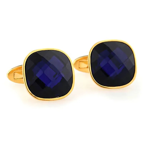 Spyglass Blue Cufflinks - Spyglass Blue Cufflinks - Image 0 of 0