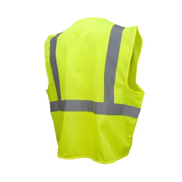 Radians Economy Type R Class 2 Mesh Safety Vest with Zipper - Radians Economy Type R Class 2 Mesh Safety Vest with Zipper - Image 1 of 4