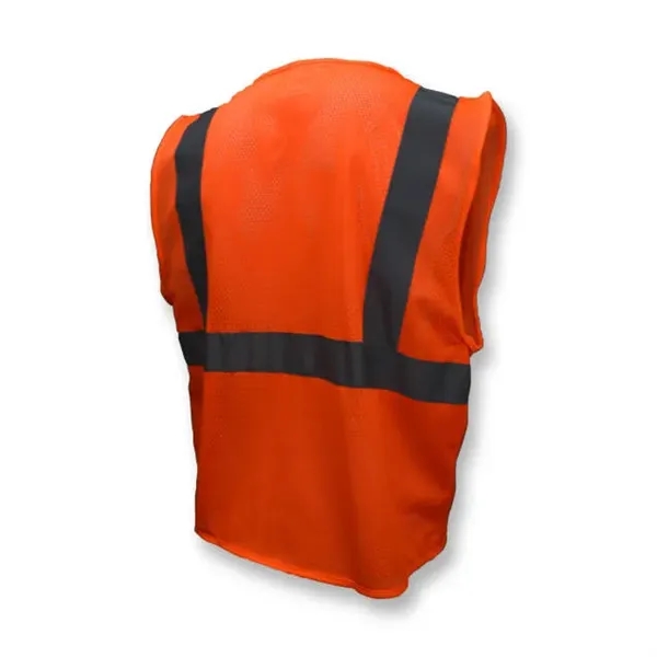 Radians Economy Type R Class 2 Mesh Safety Vest with Zipper - Radians Economy Type R Class 2 Mesh Safety Vest with Zipper - Image 4 of 4