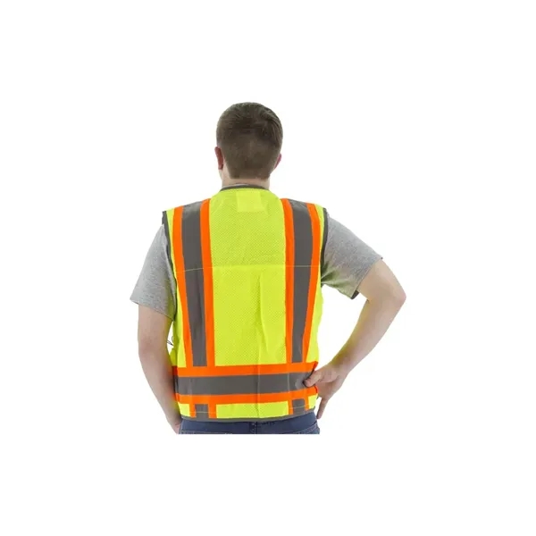Majestic High Visibility Heavy Duty Surveyors Vest - Majestic High Visibility Heavy Duty Surveyors Vest - Image 1 of 3