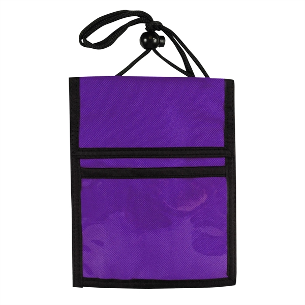 Multi Pocket Badge Holder/Passport Pouch - Multi Pocket Badge Holder/Passport Pouch - Image 6 of 9