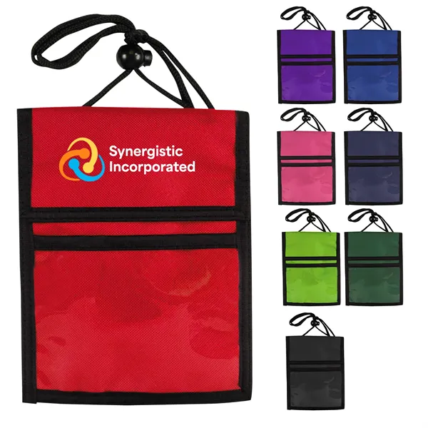 Multi Pocket Badge Holder/Passport Pouch - Multi Pocket Badge Holder/Passport Pouch - Image 0 of 9