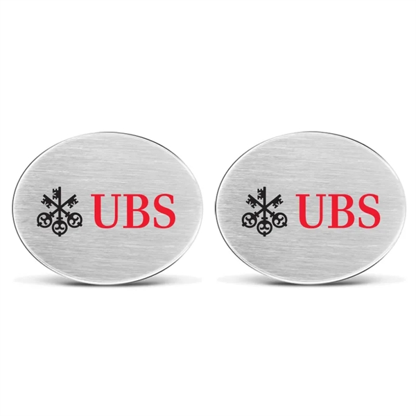 Custom Oval Cufflinks - Custom Oval Cufflinks - Image 0 of 0