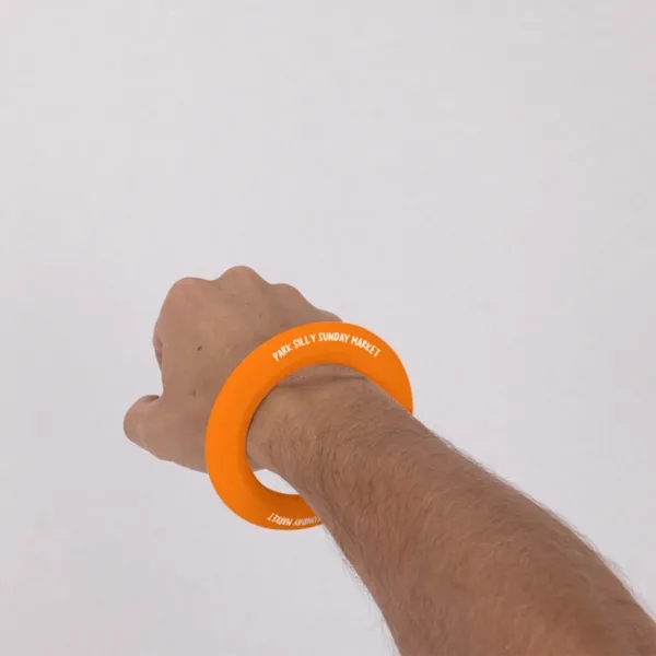 Custom Disk-O-Wrist Silicone Flying Disk