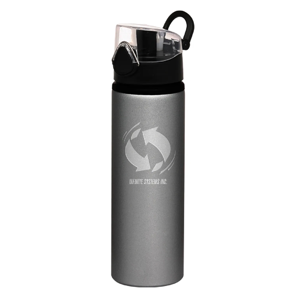 25 oz. FLIP Aluminum Water Bottles w/ Laser Engraving - 25 oz. FLIP Aluminum Water Bottles w/ Laser Engraving - Image 3 of 3