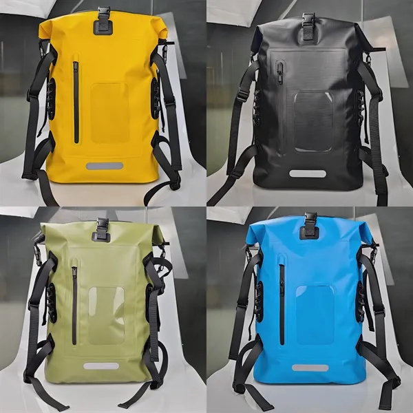 30L Waterproof Backpack Dry Bag - 30L Waterproof Backpack Dry Bag - Image 1 of 4
