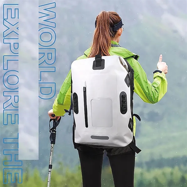 30L Waterproof Backpack Dry Bag - 30L Waterproof Backpack Dry Bag - Image 3 of 4