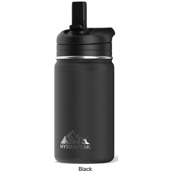 14oz Hydrapeak® Stainless Steel Insulated Straw Water Bottle - 14oz Hydrapeak® Stainless Steel Insulated Straw Water Bottle - Image 1 of 7