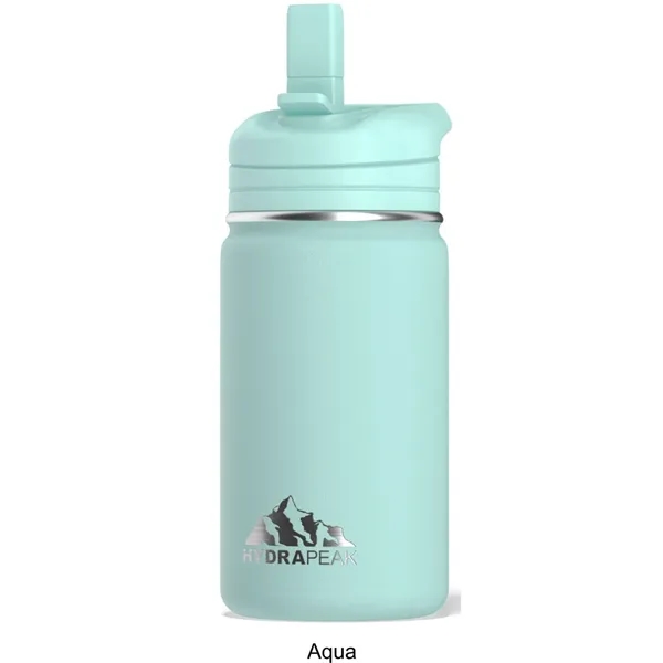 14oz Hydrapeak® Stainless Steel Insulated Straw Water Bottle - 14oz Hydrapeak® Stainless Steel Insulated Straw Water Bottle - Image 2 of 7
