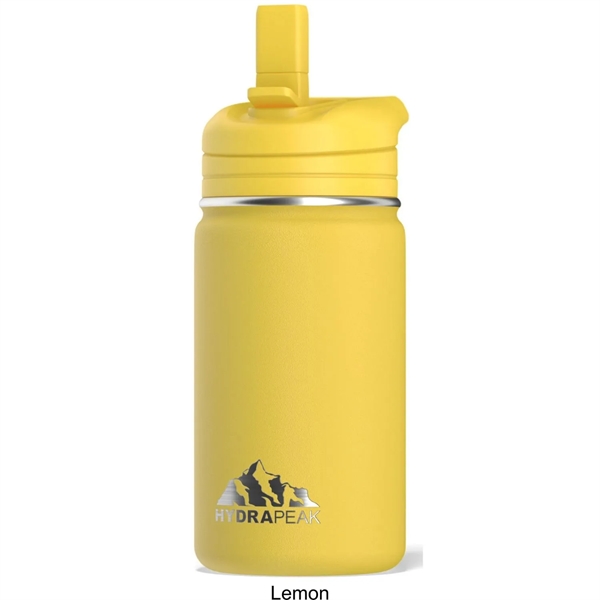 14oz Hydrapeak® Stainless Steel Insulated Straw Water Bottle - 14oz Hydrapeak® Stainless Steel Insulated Straw Water Bottle - Image 5 of 7