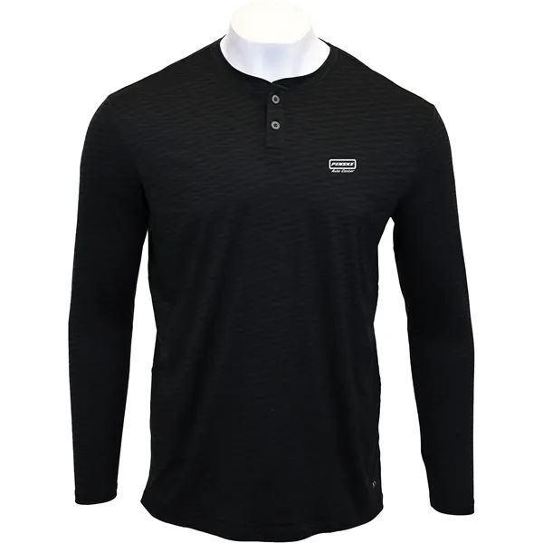 Anderson Ord Wave Long Sleeve Mens Henley - Anderson Ord Wave Long Sleeve Mens Henley - Image 0 of 2