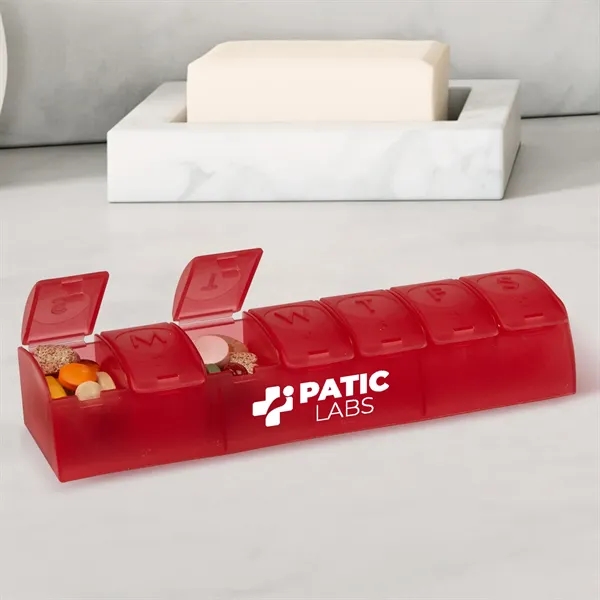 Quick Care™ 7-Day Med Minder Pill Case - Quick Care™ 7-Day Med Minder Pill Case - Image 1 of 5