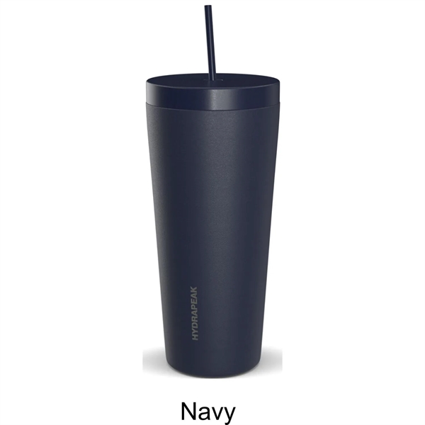 25 oz Hydrapeak® Stainless Steel Insulated Tumbler w/ Lid - 25 oz Hydrapeak® Stainless Steel Insulated Tumbler w/ Lid - Image 3 of 4