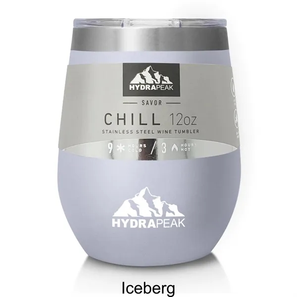 12oz Hydrapeak® Stainless Steel Insulated Stemless Tumbler - 12oz Hydrapeak® Stainless Steel Insulated Stemless Tumbler - Image 1 of 3