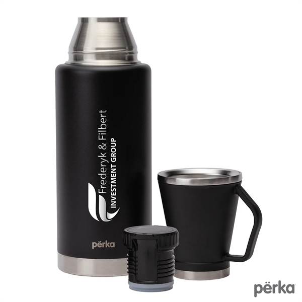 Perka® Rover 51 oz. Double Wall, Stainless Steel Growler ... - Perka® Rover 51 oz. Double Wall, Stainless Steel Growler ... - Image 2 of 3