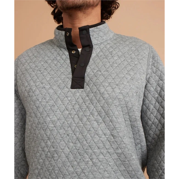 Marine Layer - Men's Reversible Quilted Corbet Pullover - Marine Layer - Men's Reversible Quilted Corbet Pullover - Image 2 of 2