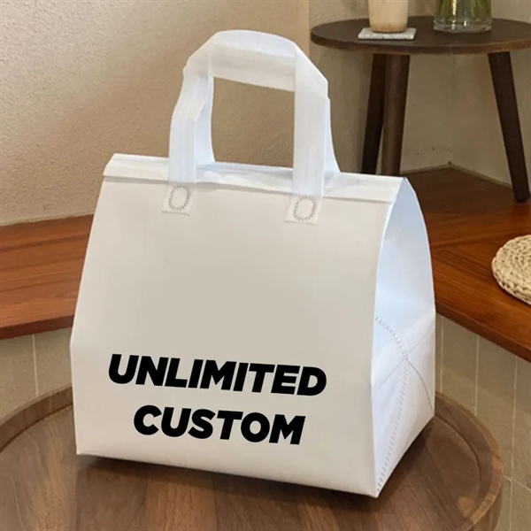 Reusable and Sustainable Thermal Food Delivery Tote Bag - Reusable and Sustainable Thermal Food Delivery Tote Bag - Image 0 of 9