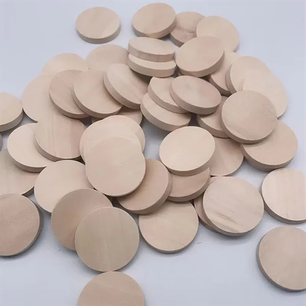 Custom Wooden Round Token Chip MOQ 500pcs - Custom Wooden Round Token Chip MOQ 500pcs - Image 4 of 4