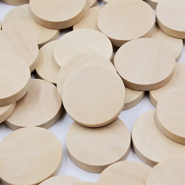 Custom Wooden Round Token Chip MOQ 500pcs - Custom Wooden Round Token Chip MOQ 500pcs - Image 3 of 4