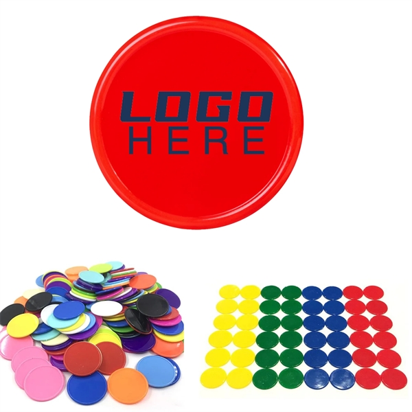 Full Color Round Plastic Token MOQ500pcs - Full Color Round Plastic Token MOQ500pcs - Image 0 of 4