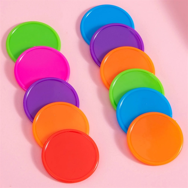 Full Color Round Plastic Token MOQ500pcs - Full Color Round Plastic Token MOQ500pcs - Image 3 of 4