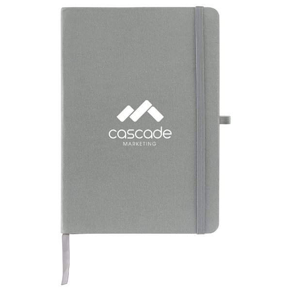 5.8" x 8.3" Recycled Cotton Notebook - 5.8" x 8.3" Recycled Cotton Notebook - Image 1 of 2