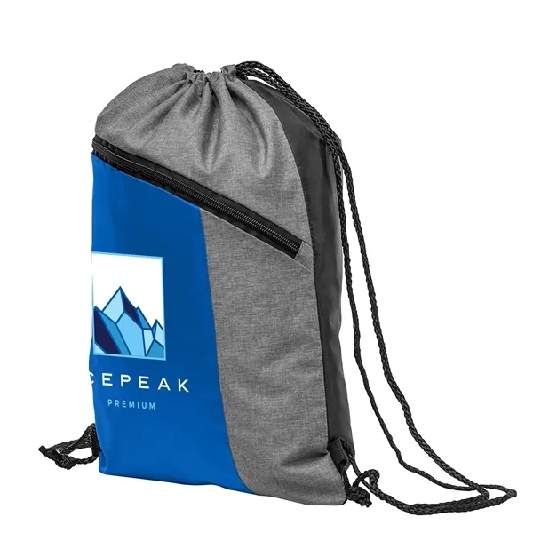 Geneva Drawstring Backpack - 210D Polyester - ColorJet - Geneva Drawstring Backpack - 210D Polyester - ColorJet - Image 3 of 6