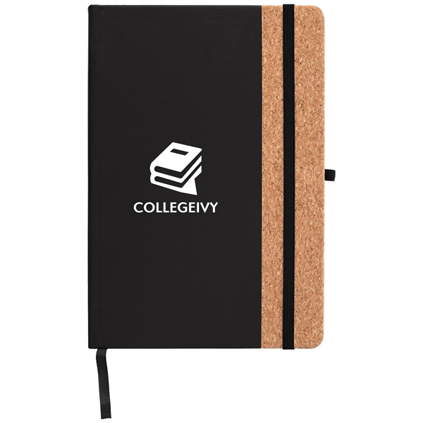 Miller Cork Notebook with Recycled PU Cover - Miller Cork Notebook with Recycled PU Cover - Image 2 of 6