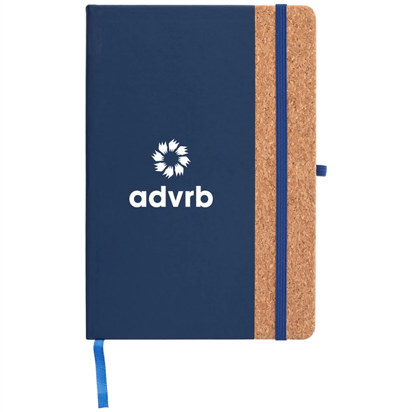 Miller Cork Notebook with Recycled PU Cover - Miller Cork Notebook with Recycled PU Cover - Image 1 of 6