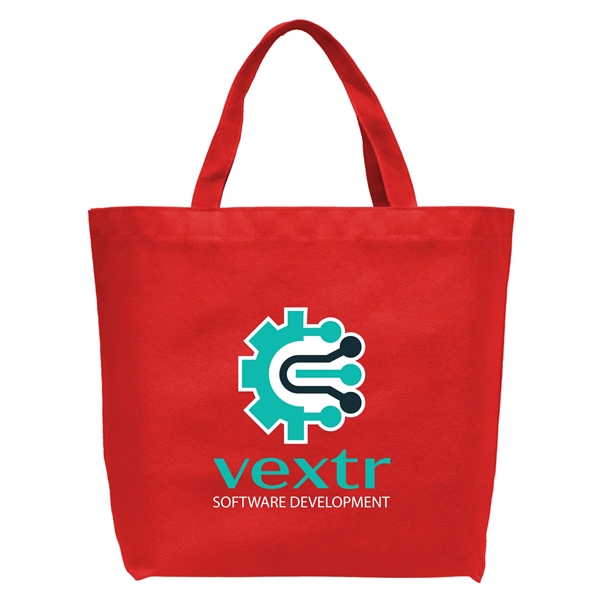 Julian - Non-Woven Shopping Tote Bag - Heat Transfer - Julian - Non-Woven Shopping Tote Bag - Heat Transfer - Image 1 of 15