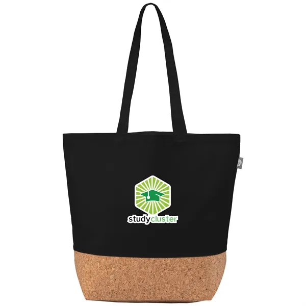 Alentejo - Recycled Tote Bag Cork Bottom - Heat Transfer - Alentejo - Recycled Tote Bag Cork Bottom - Heat Transfer - Image 1 of 2