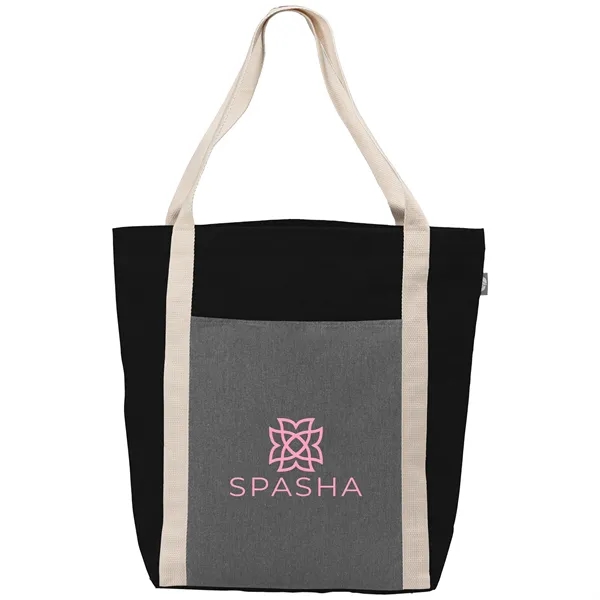 Spun - Recycled Cotton Blend Tote Bag - Spun - Recycled Cotton Blend Tote Bag - Image 3 of 6